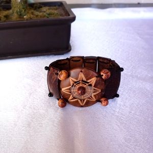 Coconut shell Bracelet Handmade Artisanal
